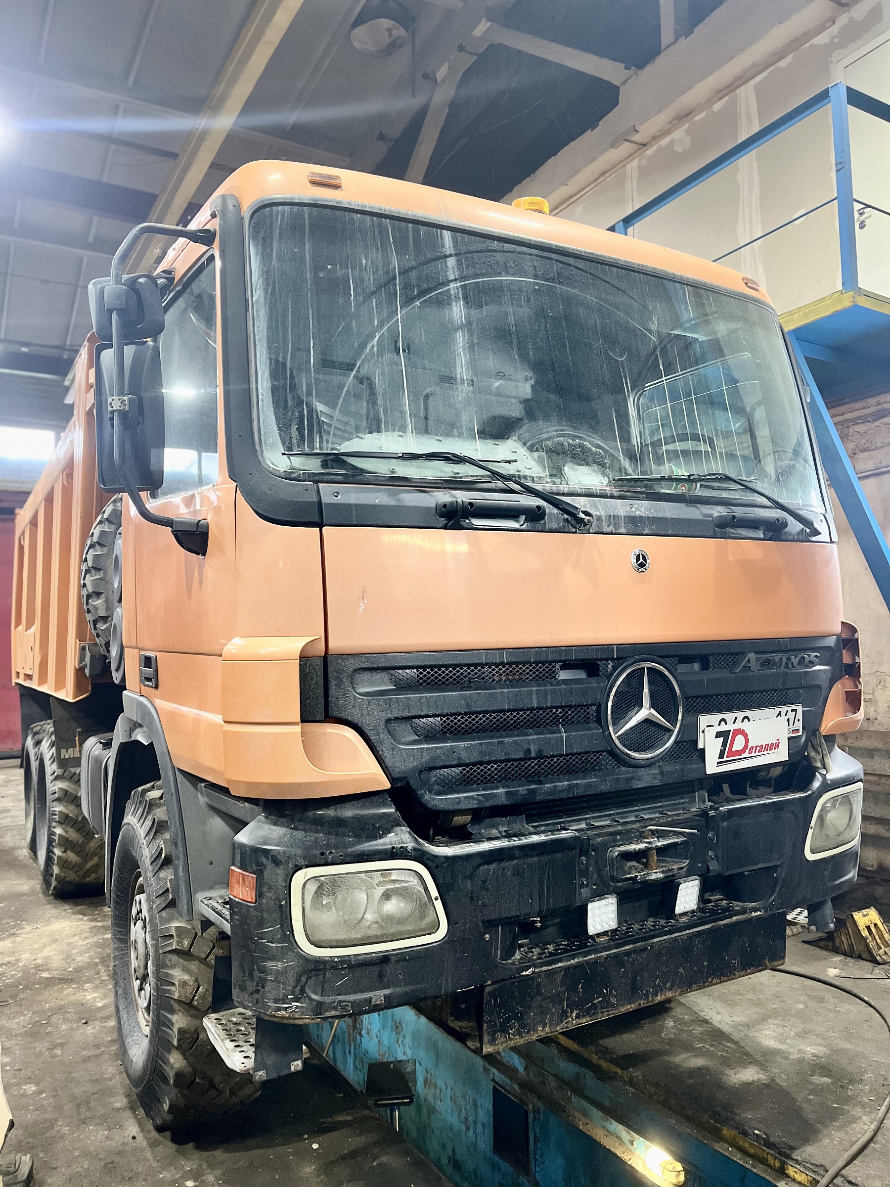 Капитальный ремонт двигателя Mercedes-Benz OM 501 LA