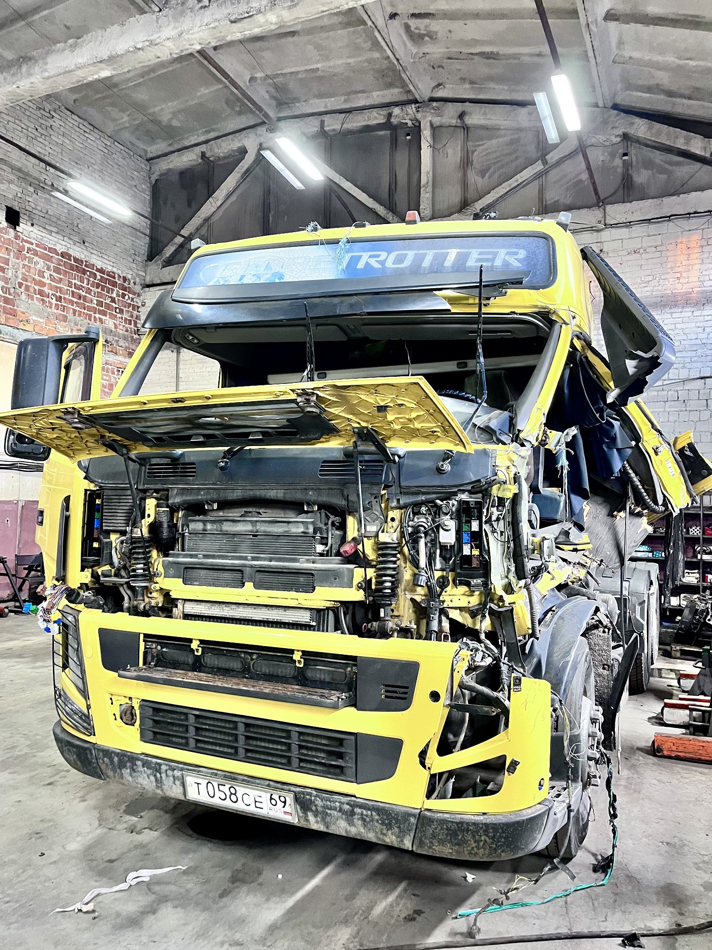 Замена кабины Volvo FM